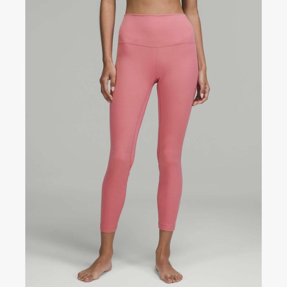 Lululemon Align Double-Lined High-Rise Pant 31" Color: Pink Blossom Size: 14